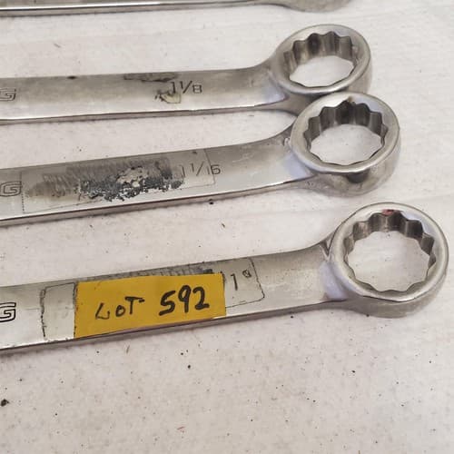 Lot of Assorted Armstrong Combination Box Wrenches LOT 592 - Thumbnail 6