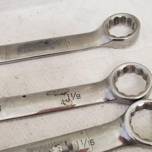 Lot of Assorted Armstrong Combination Box Wrenches LOT 592 - Thumbnail 5