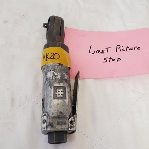 Ingersoll Rand Model 103 1/4" Pneumatic Air Ratchet Wrench Air Tool AK20 - Thumbnail 5