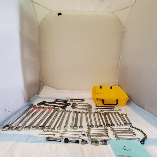 Lot of 58 Pieces Miscellaneous Assortment of Wrench Tools LOT148 - Image 1
