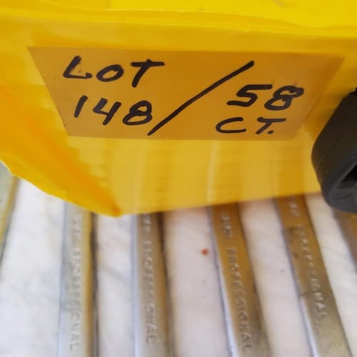 Lot of 58 Pieces Miscellaneous Assortment of Wrench Tools LOT148 - Thumbnail 2