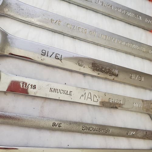 Lot of 58 Pieces Miscellaneous Assortment of Wrench Tools LOT148 - Thumbnail 7