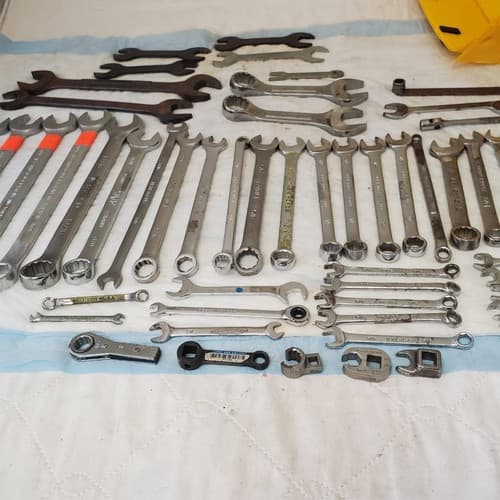 Lot of 58 Pieces Miscellaneous Assortment of Wrench Tools LOT148 - Thumbnail 6