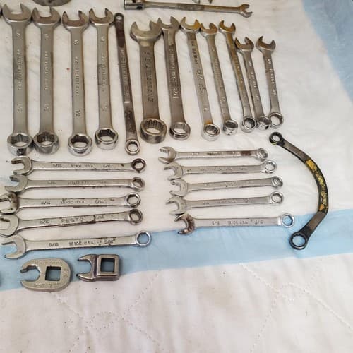 Lot of 58 Pieces Miscellaneous Assortment of Wrench Tools LOT148 - Thumbnail 9