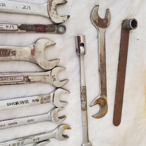 Lot of 58 Pieces Miscellaneous Assortment of Wrench Tools LOT148 - Thumbnail 11