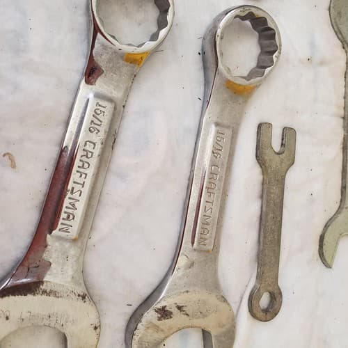 Lot of 58 Pieces Miscellaneous Assortment of Wrench Tools LOT148 - Thumbnail 12