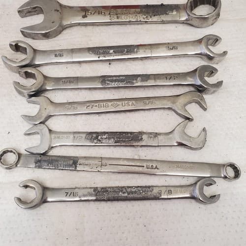 Lot of Assorted Armstrong Combination, Open Ended & other Wrenches LOT 103 - Thumbnail 4