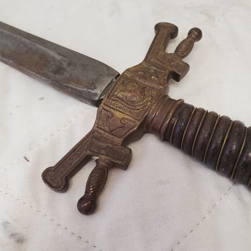 19th-Century Ceremonial Fraternal Sword - Thumbnail 6