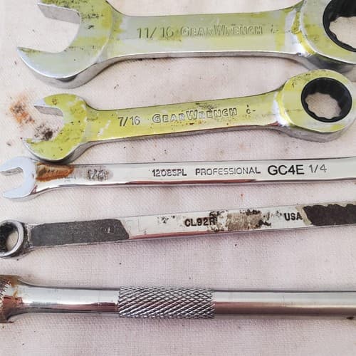 Lot of Assorted Various Wrenches & other Hand Tool LOT 461 - Thumbnail 5