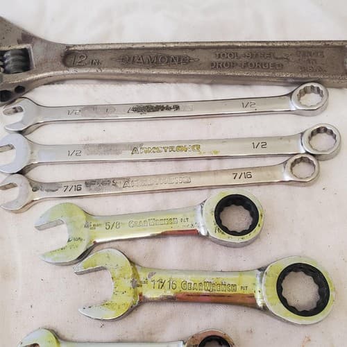 Lot of Assorted Various Wrenches & other Hand Tool LOT 461 - Thumbnail 8