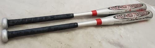 Two Rawlings Mark McGwire Model MAC350 31" 20oz Youth Baseball Bats - Image 1