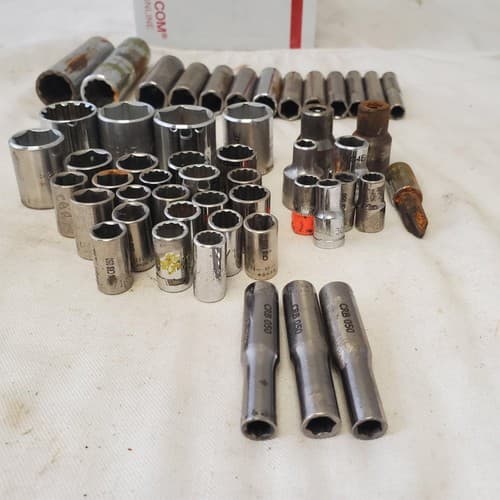 Lot of Drive Deep / Standard SAE 6-Point Socket LOT 464 - Thumbnail 3