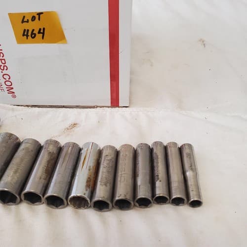 Lot of Drive Deep / Standard SAE 6-Point Socket LOT 464 - Thumbnail 10