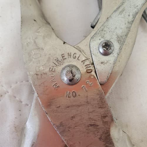 Lot of 3 Revolving Punch Pliers and Oil Filter Wrench Pliers Lot-214 - Thumbnail 9