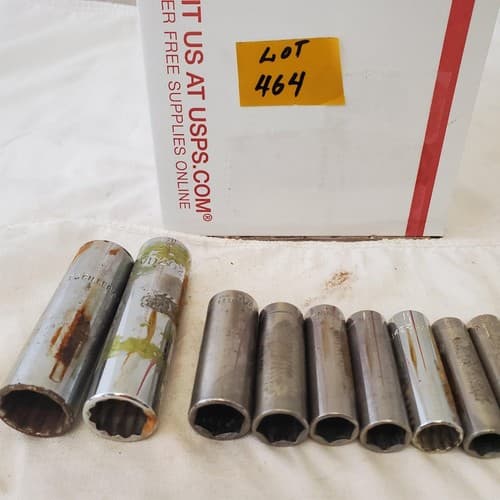 Lot of Drive Deep / Standard SAE 6-Point Socket LOT 464 - Thumbnail 9