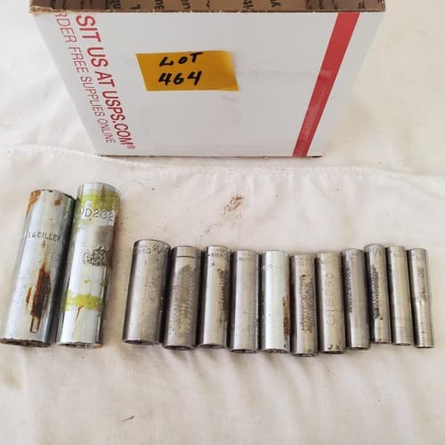 Lot of Drive Deep / Standard SAE 6-Point Socket LOT 464 - Thumbnail 8