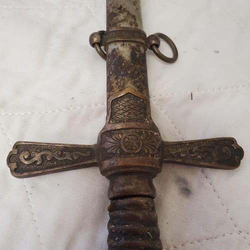 Knights of Pythias Ceremonial Fraternal CDC Sword - Thumbnail 3