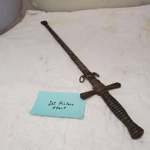 Knights of Pythias Ceremonial Fraternal CDC Sword - Image 1