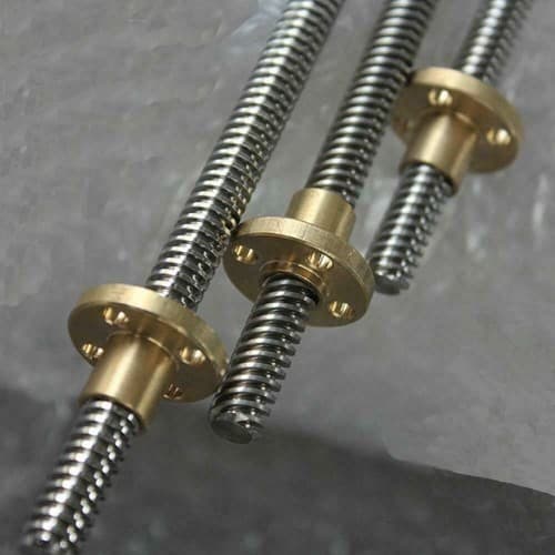 T8 Lead Screw 2mm/8mm Length 200-900mm Spindle Screw Kit - Thumbnail 4