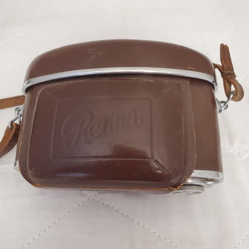 Vintage Kodak Retina III C 35mm Film Camera Leather Case Serial #559897 - Thumbnail 4