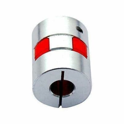 Charming Terrain Aluminium Plum Flexible Shaft Coupling for 3D Printer - Thumbnail 2