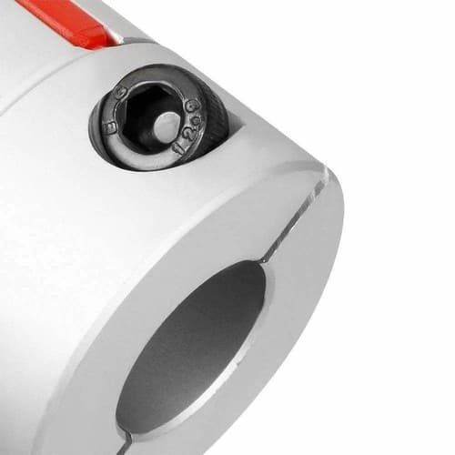 Charming Terrain Aluminium Plum Flexible Shaft Coupling for 3D Printer - Thumbnail 3