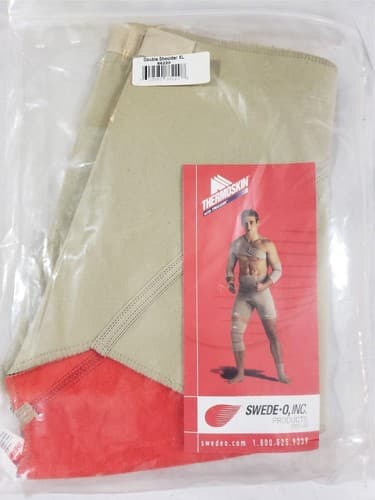 Thermoskin Sports Double Shoulder Support Beige - Multiple Sizes - Image 1
