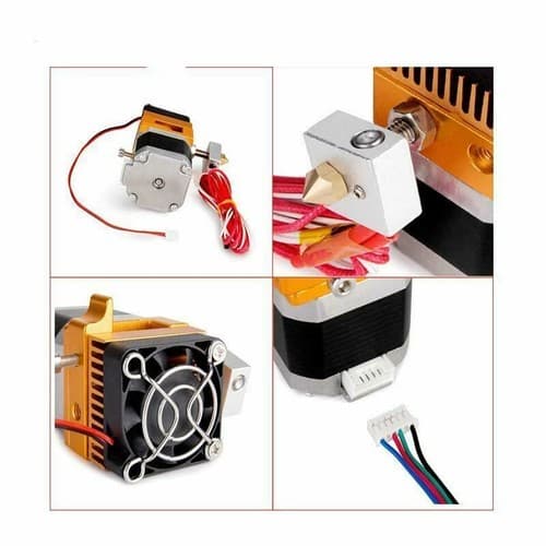 3D Printer All Metal MK8 Extruder Hotend Assembled .4mm Kit - Thumbnail 6