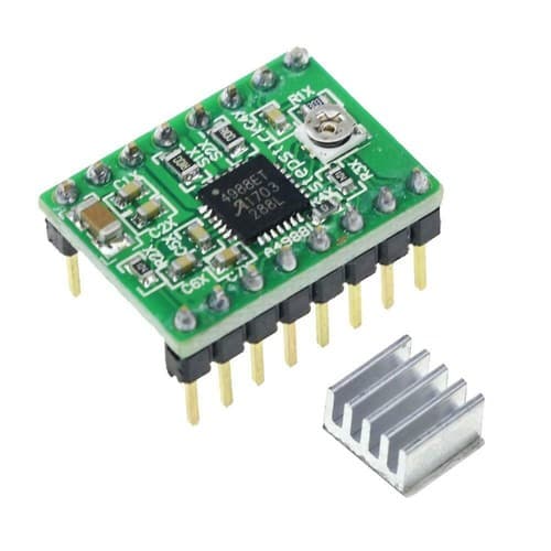 5 X StepStick Stepper Motor Drivers A4988 for 3D Printers - Thumbnail 6