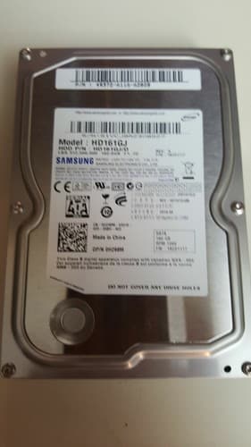 Samsung SpinPoint F1 160GB HD161GJ Internal 7200 RPM 3.5" HD - Image 1