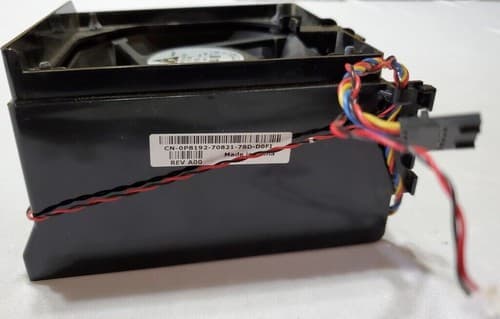 Delta Cooling Fan AFC1212DE - DC12V 1.60A Dell P/N D8794 - Thumbnail 4