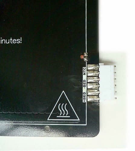 3D Printer MK3 PCB Heatbed Print Plate 12/24v 214mm x 214mm x 3mm - Thumbnail 2