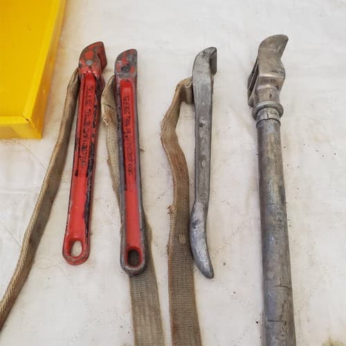 Lot of The Ridge Tools Lineman Wrenches Hand Tool LOT-661 - Thumbnail 6