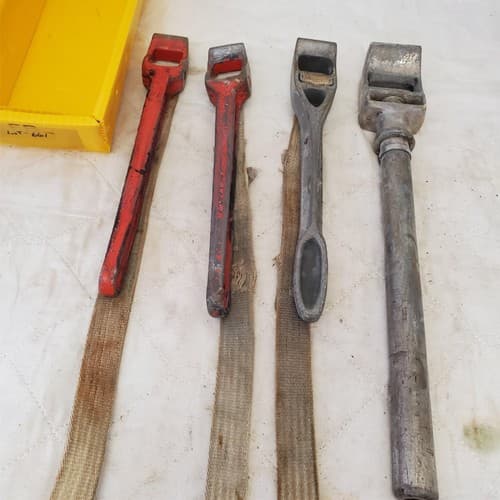 Lot of The Ridge Tools Lineman Wrenches Hand Tool LOT-661 - Thumbnail 5