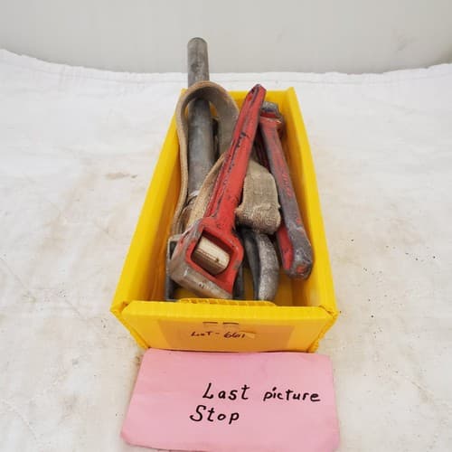 Lot of The Ridge Tools Lineman Wrenches Hand Tool LOT-661 - Thumbnail 8