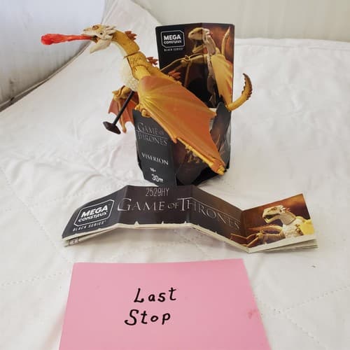 MEGA Construx 2529HY Black Series Game of Thrones Viserion Set - Thumbnail 7