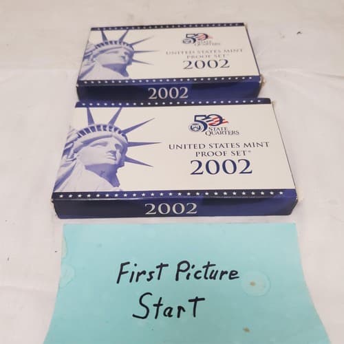 2002-S Proof Set 10 Coin US Mint Set w/ OGP & COA Uncirculated Collector Coins - Thumbnail 2
