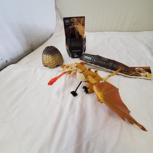 MEGA Construx 2529HY Black Series Game of Thrones Viserion Set - Thumbnail 4