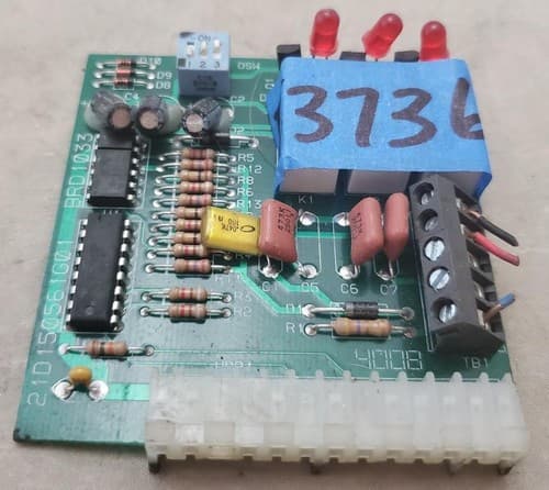 Vintage Used! Trane Zettler Zone/Bypass Control Card Zzcardal010 21D150561G01 - Image 1