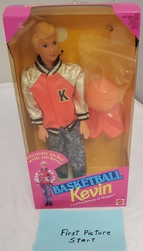 1992 Mattel Basketball Kevin Cool Boyfriend of Skipper Doll - Image 1