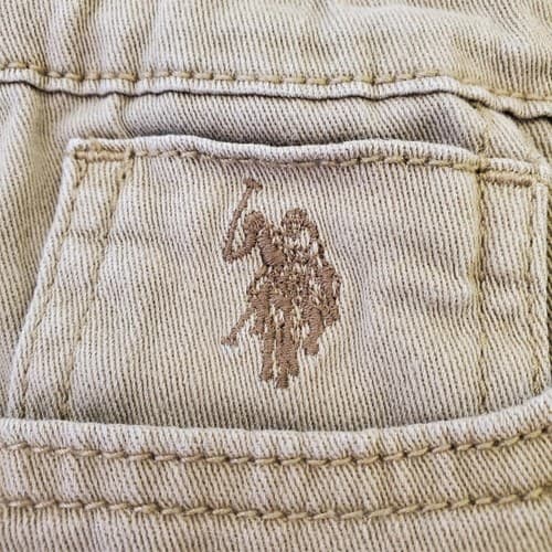 Lot of 4 U.S. Polo Assn. Honey Khaki Straight fit Denim Size 14 - Thumbnail 5