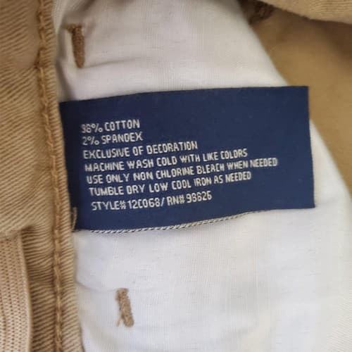 Lot of 4 U.S. Polo Assn. Honey Khaki Straight fit Denim Size 14 - Thumbnail 7