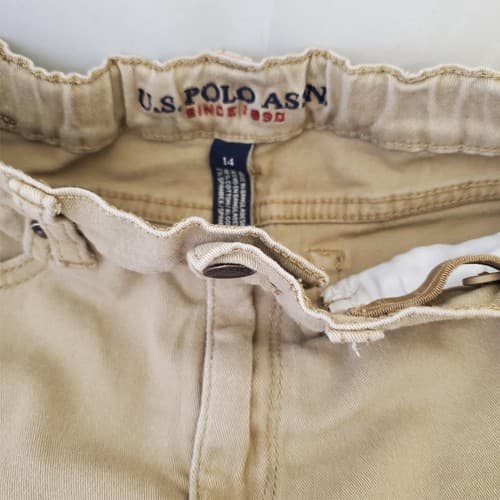 Lot of 4 U.S. Polo Assn. Honey Khaki Straight fit Denim Size 14 - Thumbnail 8