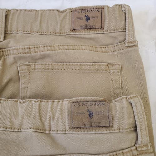 Lot of 4 U.S. Polo Assn. Honey Khaki Straight fit Denim Size 14 - Thumbnail 13