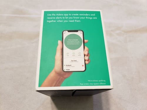 New Adero Smart Bag Standard Kit: 3 Smart Tags, 3 Taglets, and Smart Tag Charger - Thumbnail 4