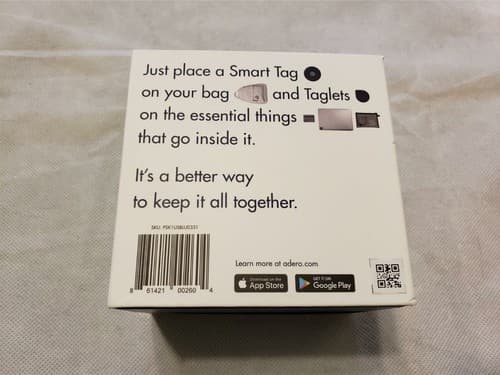 New Adero Smart Bag Standard Kit: 3 Smart Tags, 3 Taglets, and Smart Tag Charger - Thumbnail 3
