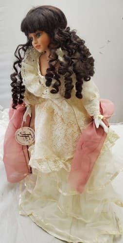 The Briony Collection Forever Friends Porcelain Fashion Doll - Thumbnail 6