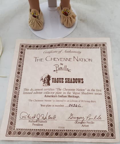 Paradise Galleries Purveyor of the World Finest Porcelain Dolls with Doll Stand - Thumbnail 3