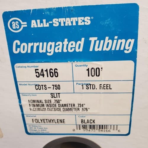 All States COTS-750 Polypethylene Corrugated Tubing - Thumbnail 3
