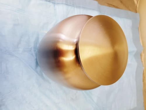 Modern Beautiful Design Handcrafted Urn for Human Ashes BA-612 - Thumbnail 6